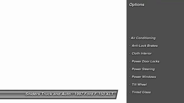 1997 Ford F-150 XLT Titusville FL 32780 смотреть онлайн