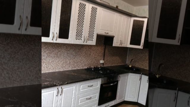 Кухня угловая  мдф серебро рремиум