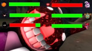 [SFM FNaF] Security Breach vs Roblox Doors WITH Healthbars