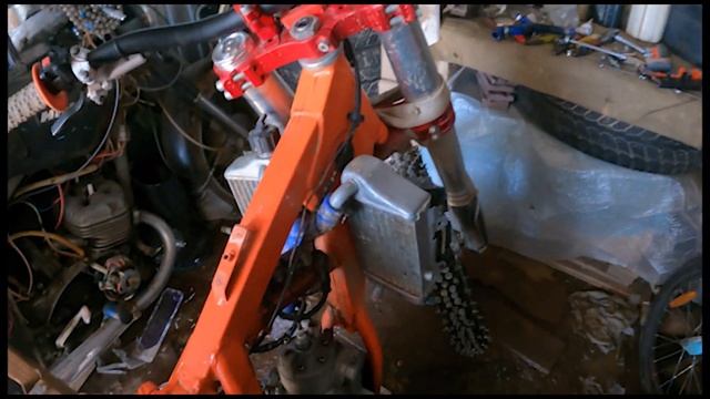 Замена поршня на Koshine 85.