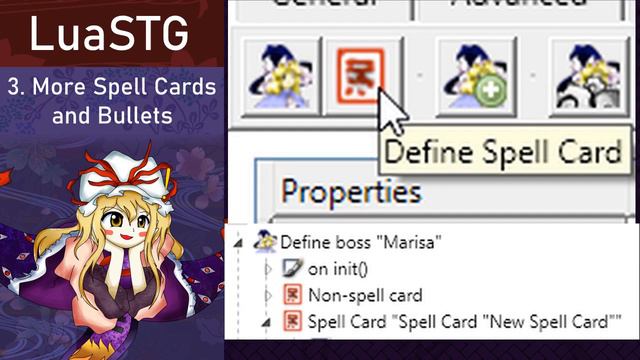 【東方】LuaSTG Tutorial #03 - Boss Backgrounds And Spell Cards