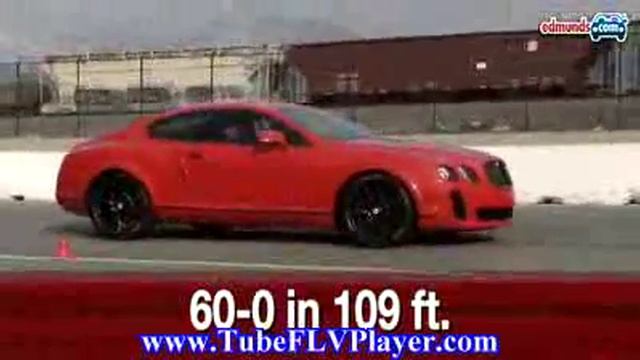 Bentley Continental Supersports Track Video.flv смотреть онлайн