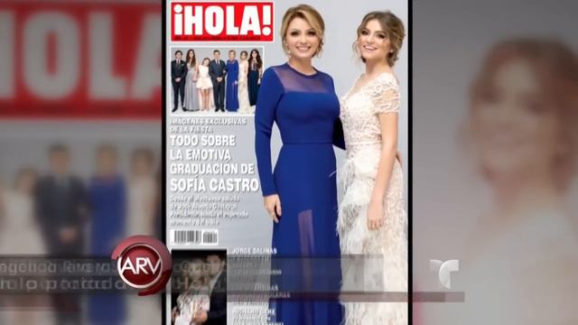 Angélica Rivera y su hija Sofía Castro en la revista Hola | Al Rojo Vivo | Telemundo смотреть онлайн
