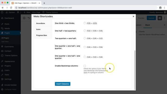 Shortcodes - Opinion WordPress Theme смотреть онлайн