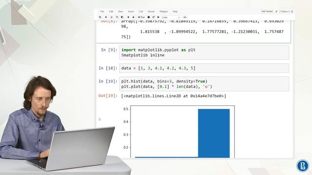 Generating and visualizing continuous random variables with Python - Probability Theory, Statistics смотреть онлайн