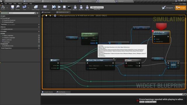 006. Инвентарь - Отображаем инвентарь в виджете смотреть онлайн