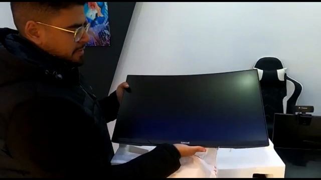 REVIEW MONITEUR REDRAGON PEARL 23.6" 165Hz-FREE SYNC, VA LED CURVED смотреть онлайн
