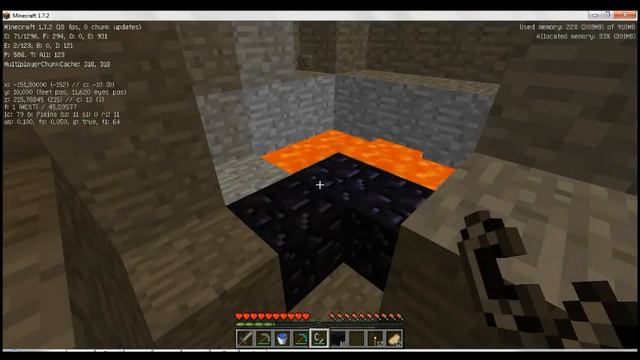 Как построить портал в ад?строем портал в ад с алмазной киркой в Minecraft(майнкрафт) смотреть онлайн