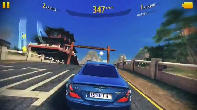 Mercedes- Benz SL 65 AMG Асфальт 8 смотреть онлайн