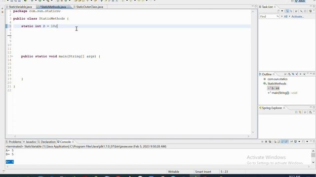 Static variable || Static method || Static class || Examples смотреть онлайн