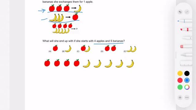 2021 Math Kangaroo Levels 1-2 Problem #18 смотреть онлайн
