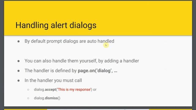 Learn Playwright Test Automation Fast - Module 08 - Dialogs смотреть онлайн
