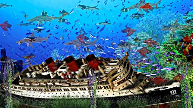 DP Animation Maker!!! Видеофон на Морском Дне 3!!! Футаж создан в DP Animation Maker!!! смотреть онлайн