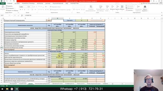 ООО "Интерлизинг" - финансовый анализ - 2021 смотреть онлайн