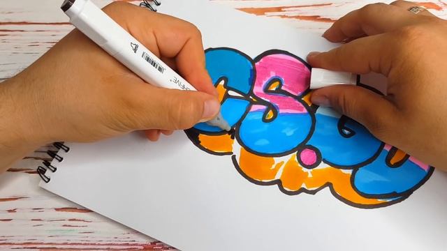 ГРАФФИТИ - CS:GO !!! КАК НАРИСОВАТЬ? !!! урок граффити graffiti logo cs.go смотреть онлайн