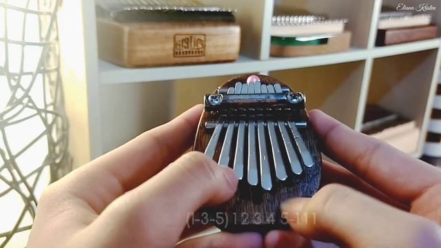 ?????? - ???? | 8-Key Kalimba Cover with Easy Tabs смотреть онлайн