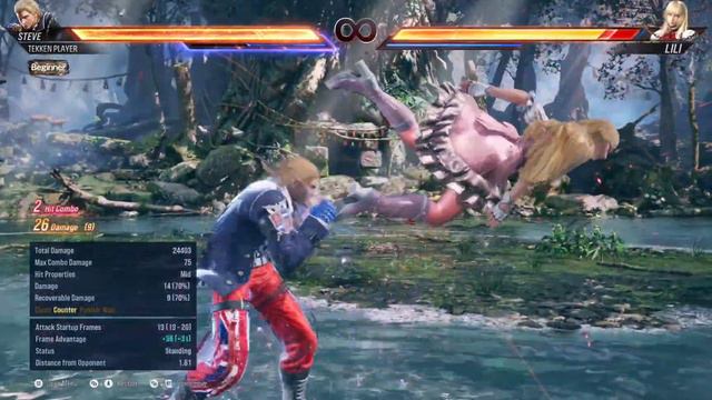 Steve Fox B1 Bread and Butter combos TEKKEN 8 смотреть онлайн