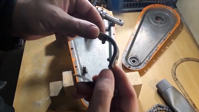 Ремонт редуктора культиватора Daewoo Дэу. Сборка.