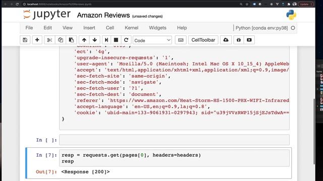 Scraping Amazon Reviews with Python #1 - getting set-up, working around Amazon's bot prevention. смотреть онлайн