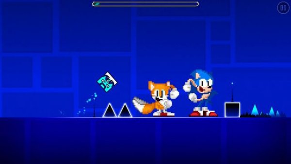 Соник и Тейлз флексят в разных играх: 🎮