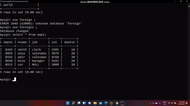 GROUPBY function in mysql | mysql | code with daman |#06 смотреть онлайн