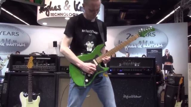 Mika Tyyskä: fastfinger to elevate the musikmesse crowds part 2 "Exploding solo" смотреть онлайн