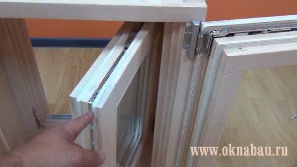 Деревянные окна с двумя рамами. Больше тепла и звукоизоляции