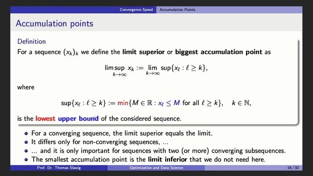 Optimization and Data Science: Lecture 11: Convergence Speed смотреть онлайн