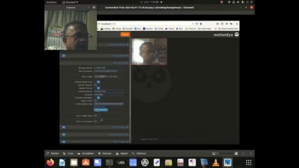 How to install motioneye docker on Ubuntu 20.10