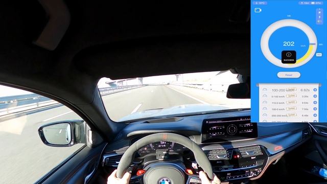 BMW M5 CS(F90) [0-100][100-200][100-0][1/4mile][Max speed] смотреть онлайн