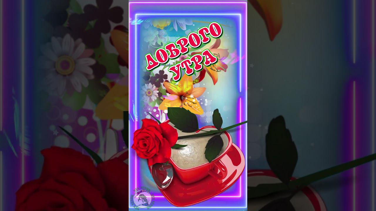 Доброе утречко! Хорошего дня! Прекрасного настроения! #shorts смотреть онлайн