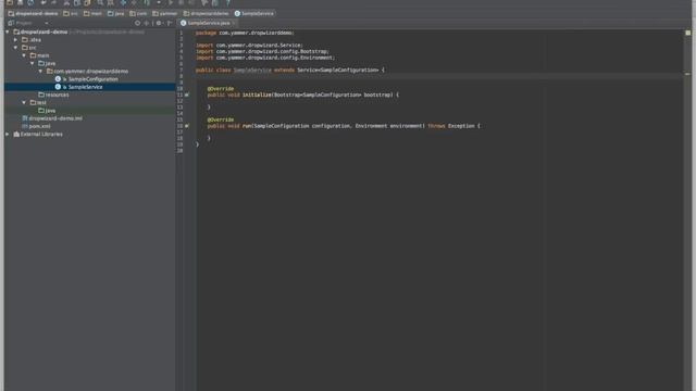 Get started with Dropwizard using IntelliJ IDEA смотреть онлайн