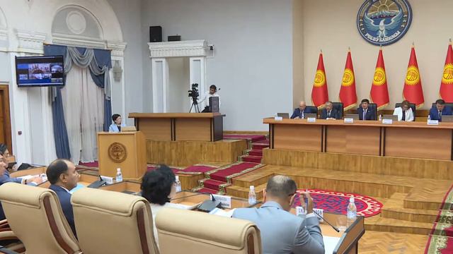 Заседание Правительства Кыргызской Республики 28.08.2019 смотреть онлайн