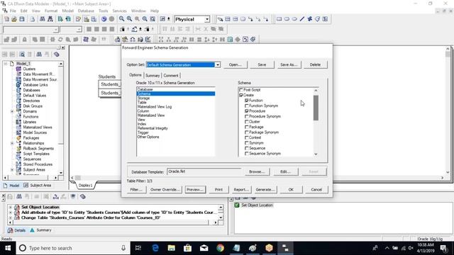 Data Modeling with Erwin - Forward Engineering смотреть онлайн