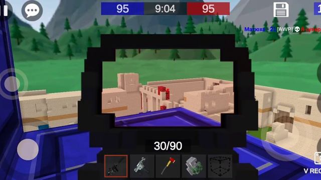 Играем в майнкрафт стрелялки