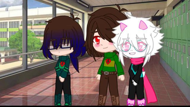 ✦Не влюбляйтесь, милые✦ | Meme | Gacha Club | Deltarune | Newrune | Kris X Ralsei | не ориг