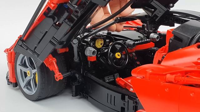 Lego Technic MOC: Ferrari LaFerrari 1:8 Hypercar смотреть онлайн