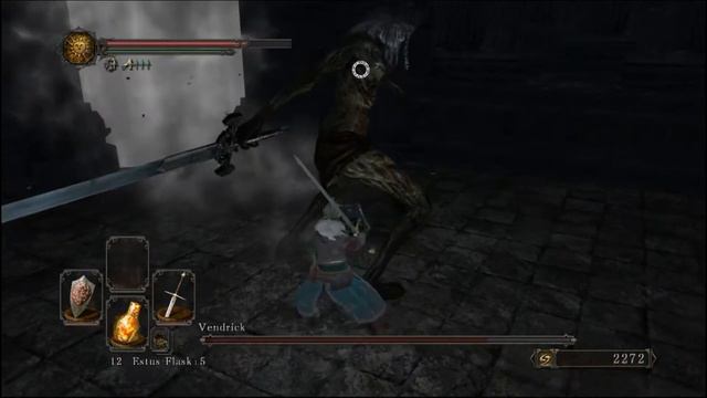 Dark Souls II PC Steam Boss Fight Hollow King Vendrick inside the Undead Ditch HD1080p смотреть онлайн