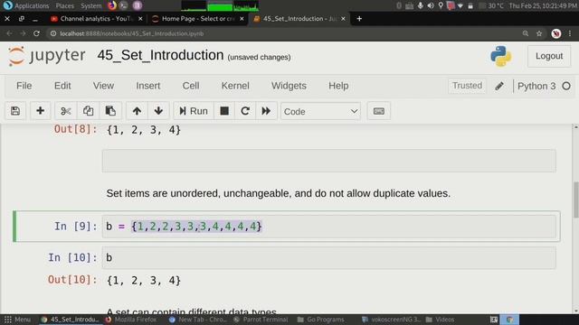 #45 Introduction To Set In Python | Python Set Introduction | Create Set In Python | Tech Blooded смотреть онлайн