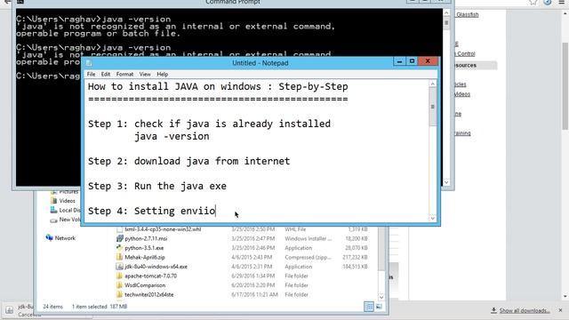 Java Beginner Tutorial 2 - How to install JAVA on windows - Step by Step beginner tutorial смотреть онлайн