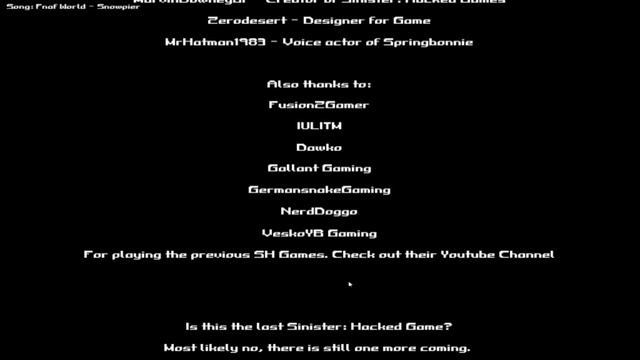 Полная версия/Sinister: Hacked Origins Прохождение смотреть онлайн