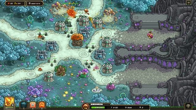 Kingdom Rush Origins - The Unseelie Court (IMPOSSIBLE) смотреть онлайн