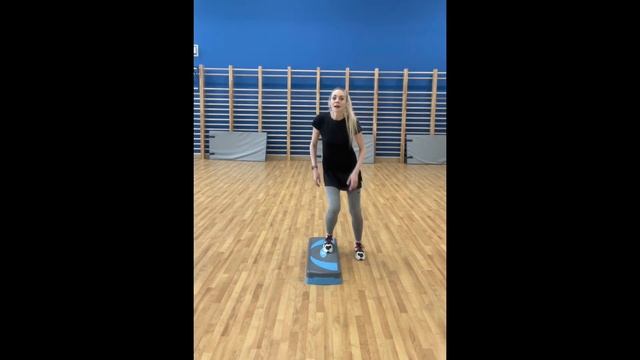 Разминка на степ платформе смотреть онлайн