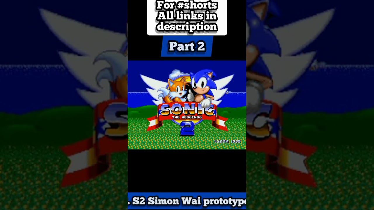 100 Sonic Rom Hacks for your smartphone With RetroArch and MD emulators Vertical edition #shorts #2 смотреть онлайн