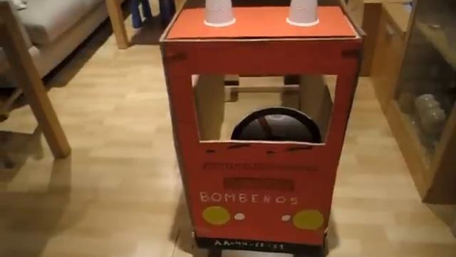 manualidades camion de bomberos hecho de carton смотреть онлайн