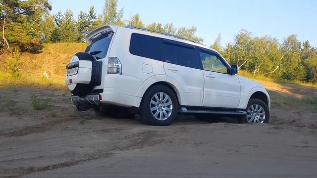 Тест диагонального вывешивания Pajero IV смотреть онлайн