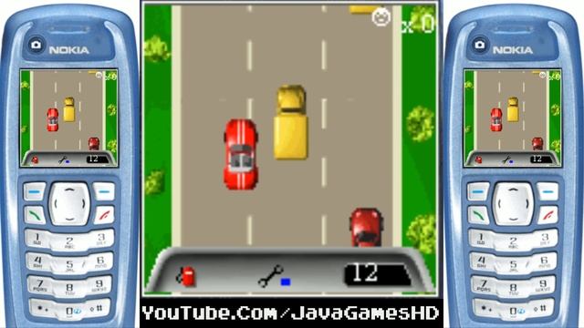 "Car Racer" OLD JAVA GAME (Cocoasoft 2002 year) смотреть онлайн