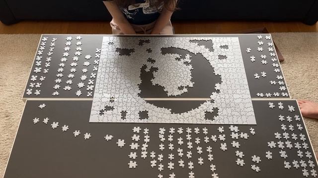 Impossible Puzzle - Ravensburger 654 KRYPT | Time-lapse смотреть онлайн