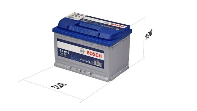 Аккумулятор Bosch S4 008. Блиц-обзор. смотреть онлайн