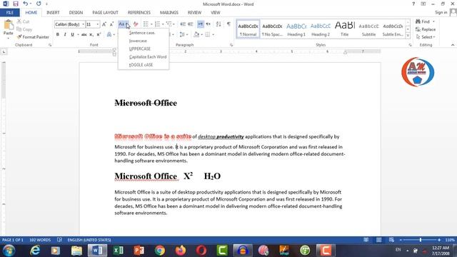 Microsoft Word Lesson # 01|| "Home" Key Tools Implementation || How to Save Microsoft Files? смотреть онлайн